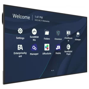 ViewSonic CDE6530 65" effizientes Präsentations-Display mit drahtloser Übertragung & 24/7 Dauerbetrieb