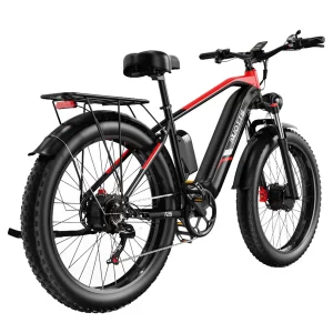 DUOTTS F26 Elektrofahrrad 26" Reifen Dual 750W Motoren 48V 17.5Ah LG Batterie