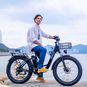 Ridstar MN26 Elektrofahrrad 26" Fat Tires 750W Motor 48V 20Ah Batterie