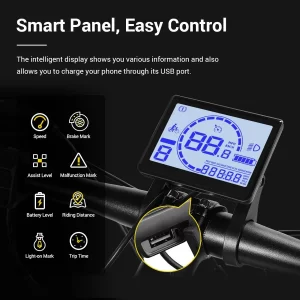 Eleglide T1 Trekking EBIKE 27,5'' Reifen 250W Motor 36V 13Ah Batterie
