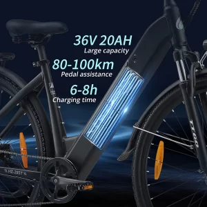 TTGO HZ-28ST Elektrofahrrad 28" Reifen 250W Motor 36V 20Ah Batterie