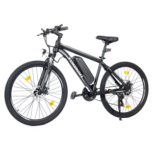 Turoll U1 Elektro-Mountainbike, 250-W-Motor, 36-V-13-Ah-Batterie