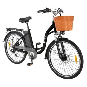 DYU C6 Elektrofahrrad 26" Reifen 350W Motor 36V 12.5Ah Batterie