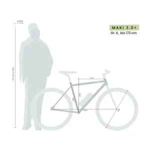 E-Bike SUSHI BIKE 3.0+