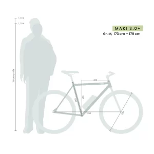 E-Bike SUSHI BIKE 3.0+