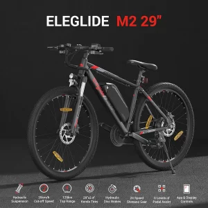 Eleglide Mopride 2 Elektrisches Mountainbike 250W Motor 36V 15Ah Batterie