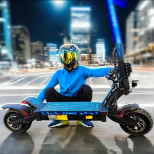 YUME HAWK Elektroroller 10" Reifen Dual 1200W Motoren 60V 22,5Ah Batterie