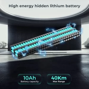 iScooter i9 Max Elektroroller 10" Reifen 500W Motor 36V 10Ah Batterie