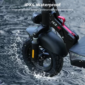 iScooter iX3 Elektroroller 10" Reifen 800W Motor 48V 10Ah Batterie