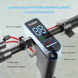 iScooter W7 Elektroroller 8,5" Reifen 350W Motor 42V 7,8Ah Batterie