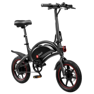 DYU D3F Elektrisches Citybike 14" Reifen 240W Motor 36V 10Ah Batterie